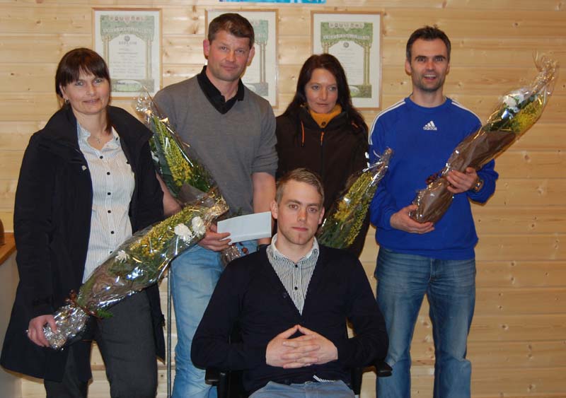 Sæter, Stokkeland, Aarnes og Kjrøvik går ut av styret. Hoem framme er ny leiar. Sæter, Stokkeland, Aarnes og Kjrøvik går ut av styret. Hoem framme er ny leiar.