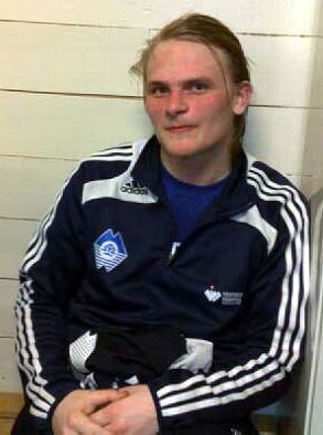 2 mål: Elling Olafsen etter kampen, (Foto: Asbjørn Vik) 2 mål: Elling Olafsen etter kampen, (Foto: Asbjørn Vik)