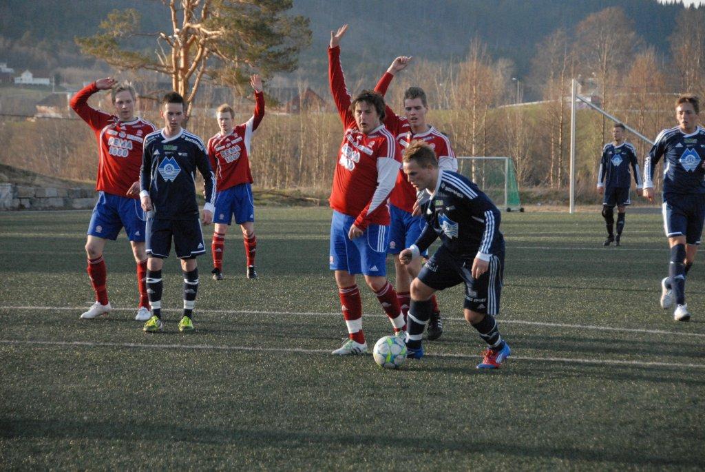 Elling Olafsen scoret 2-0-målet.