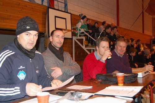 Sekretariatet: Geir Åge Sylte, Ronald Brasad, Asgeir Klokset og Svein Klokset. (Foto: Kaims) Sekretariatet: Geir Åge Sylte, Ronald Brasad, Asgeir Klokset og Svein Klokset. (Foto: Kaims)