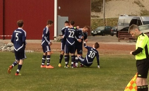 Elling Olafsen har nettopp satt inn 1-3.