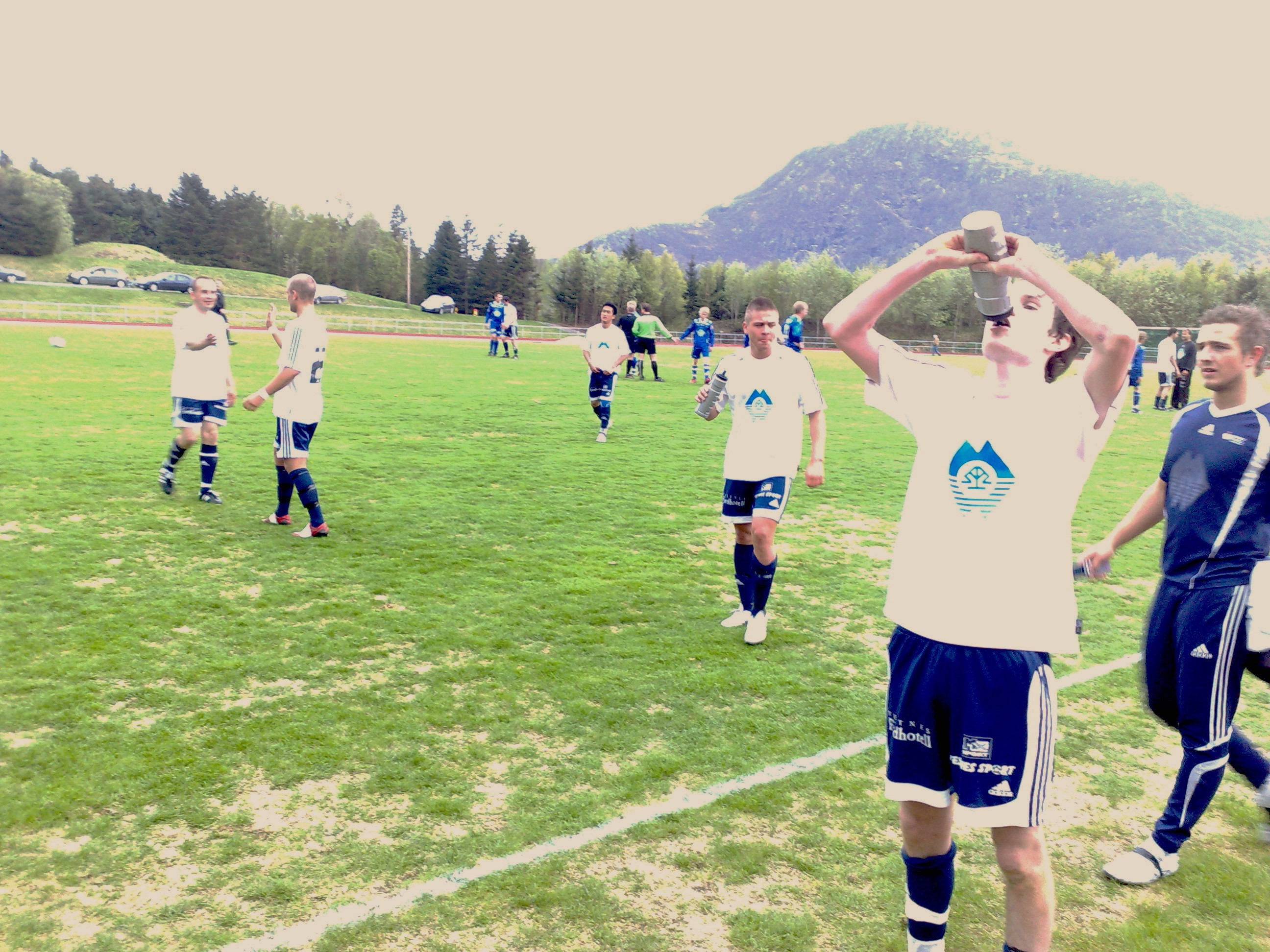 Seier som smakte: Ørjan Tange var mellom dei beste i kveld. Seier som smakte: Ørjan Tange var mellom dei beste i kveld.