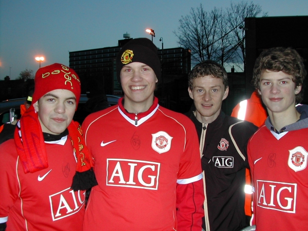 Møte med Ole Gunnar Solskjær