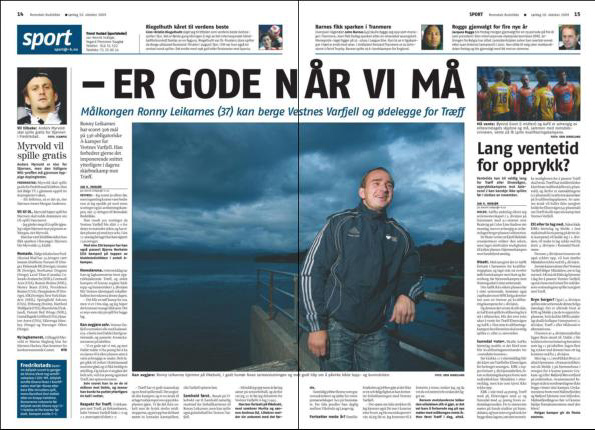 Faksimile: RB lørdag