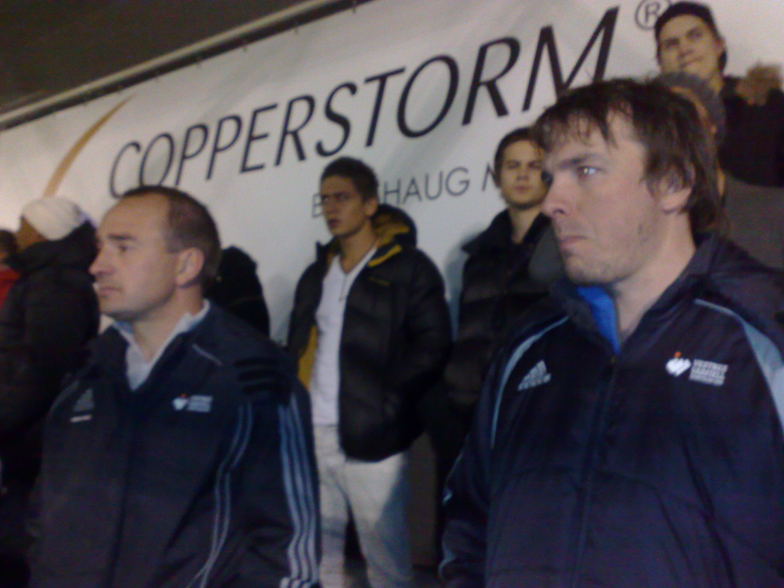 Ronny Leikarnes (tv) og Lars Jørgen Skjegstad i Varfjell-leiren på Træff-AaFK 2. Ronny Leikarnes (tv) og Lars Jørgen Skjegstad i Varfjell-leiren på Træff-AaFK 2.