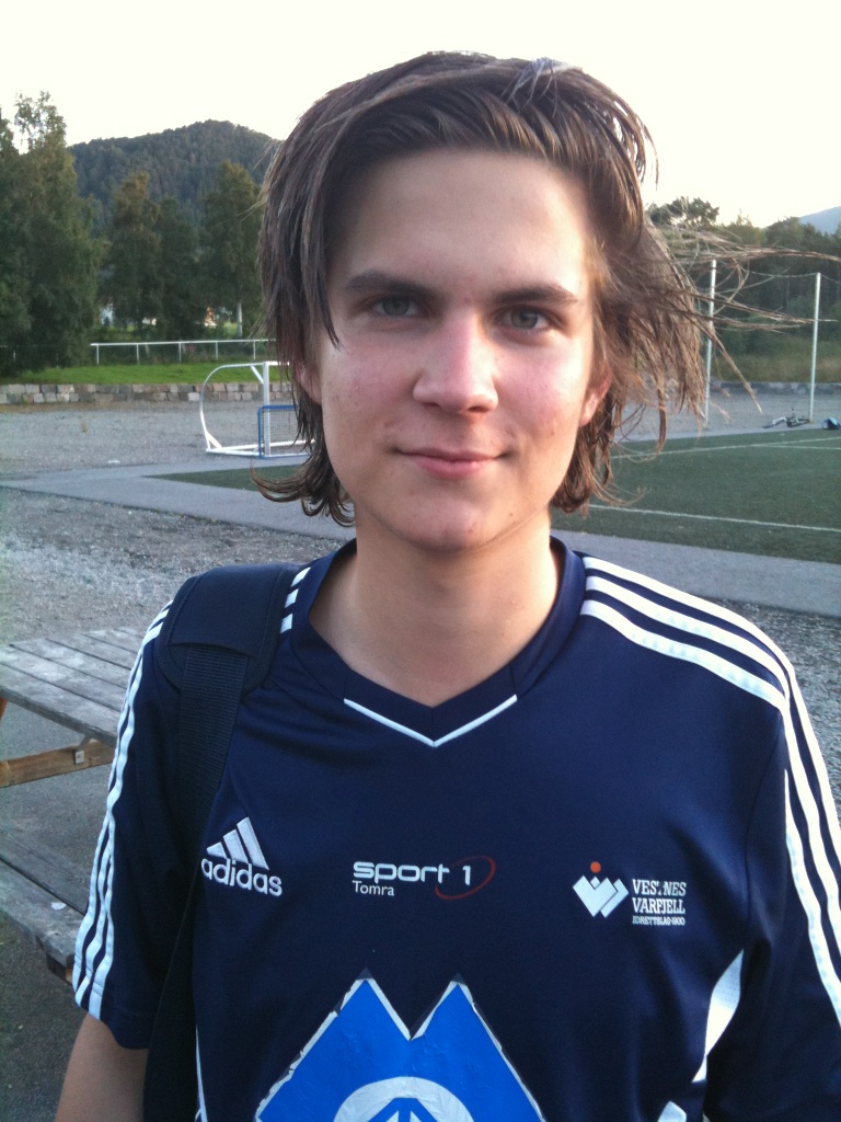 Matchvinnar: Sondre Akselsen (Foto: Asbjørn Vik)
