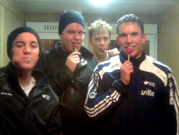 Vegard, Marius, Svein Erik, Jakob. (Foto: Einar Helge Brennvik) Vegard, Marius, Svein Erik, Jakob. (Foto: Einar Helge Brennvik)