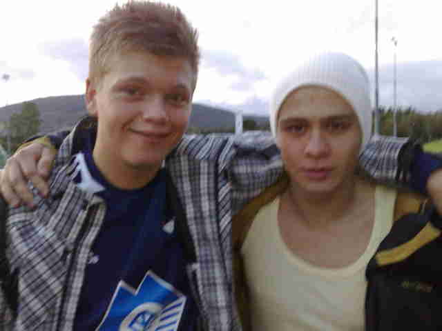 Sigurd Hjelvik og Tommy Kanishi. Foto: Asbjørn Vik