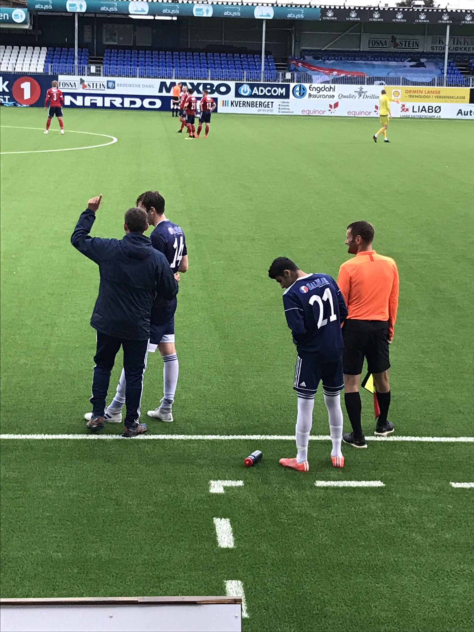 Debut: Mustafa Ibrahim Chaaban.