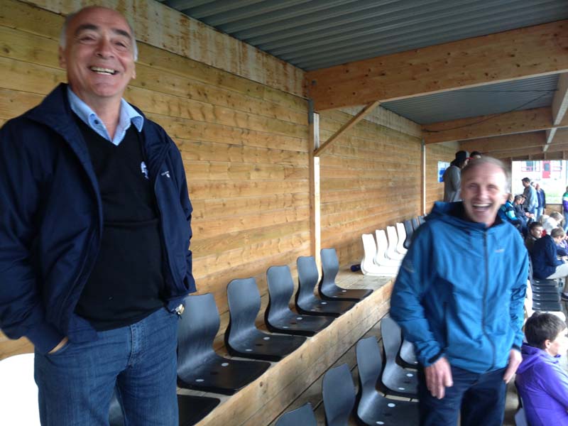 Legender: Einar Halle og Bjarne Nerheim